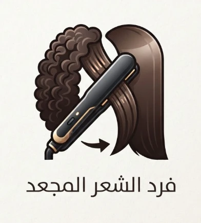 فرد الشعر المجعد