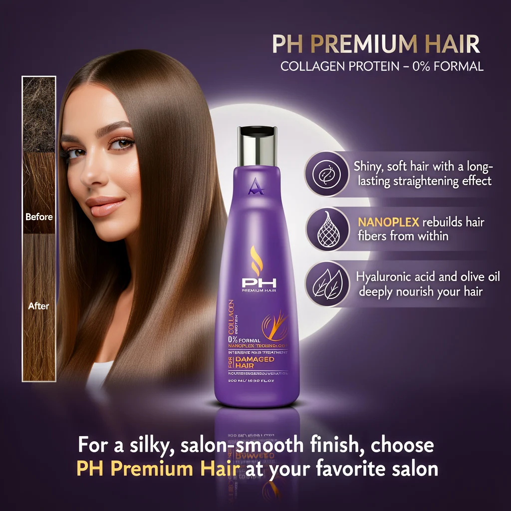 PH, COLLAGEN PROTEIN (Hair Treatment for Damaged Hair) 500 ML