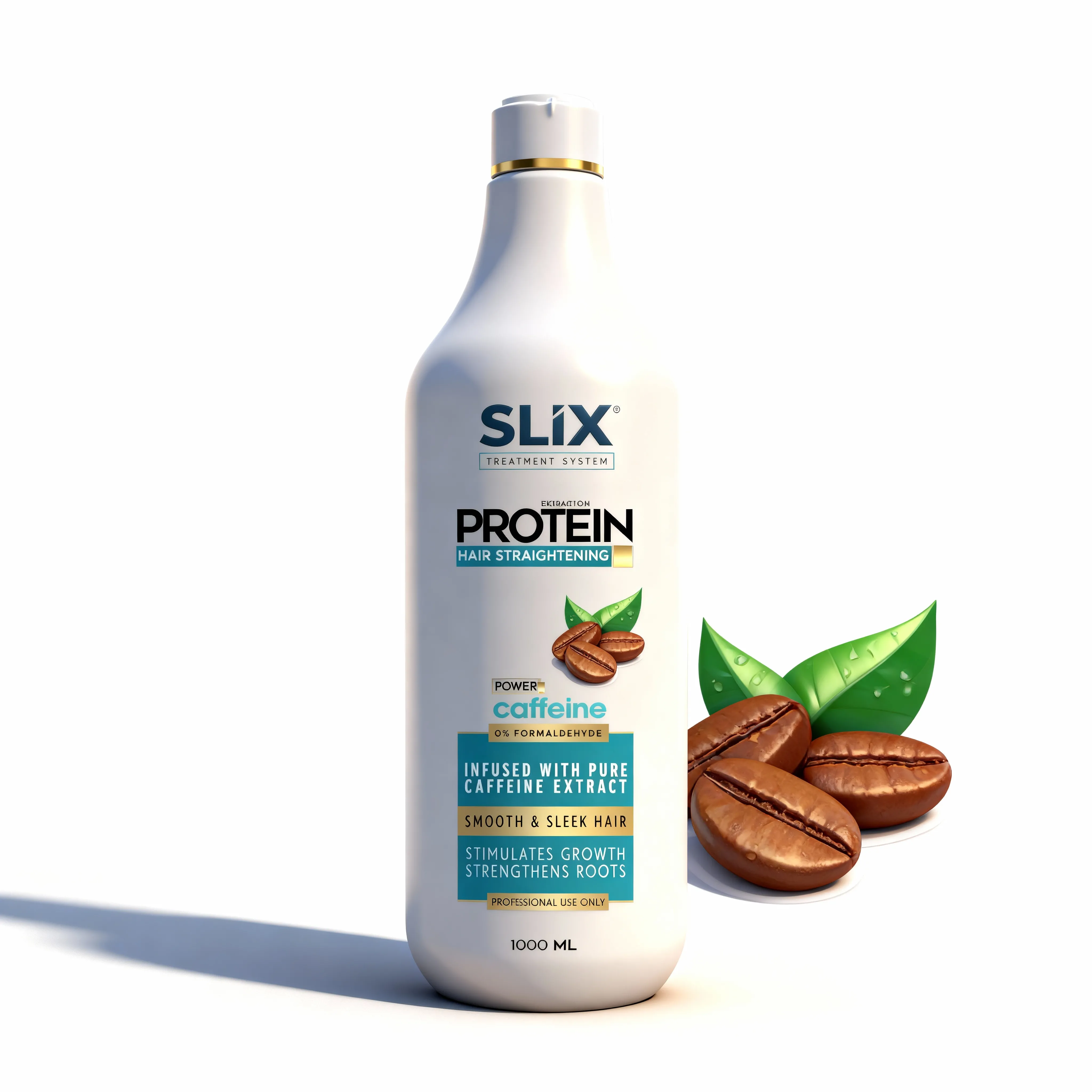 SLIX Hair Straightening Protein - Powers Caffeine Extra