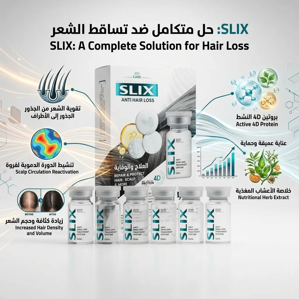 SLIX Anti-Hair Loss Treatment System Vials / Lotion